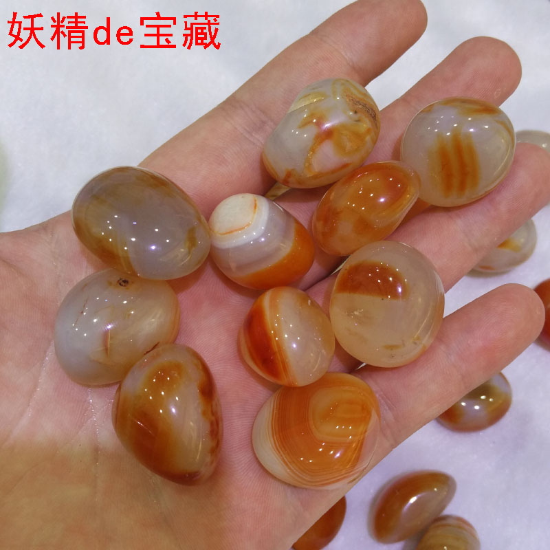 天然大块玛瑙碎石原石颗粒水晶消磁石七宝供佛摆件鱼缸花盆碎石