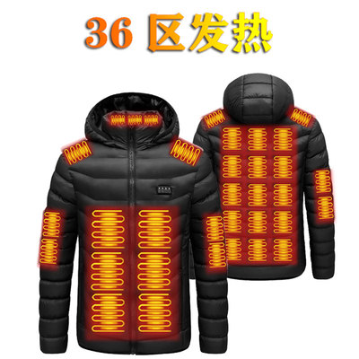 加厚款冬季发热抗寒男女棉衣保暖