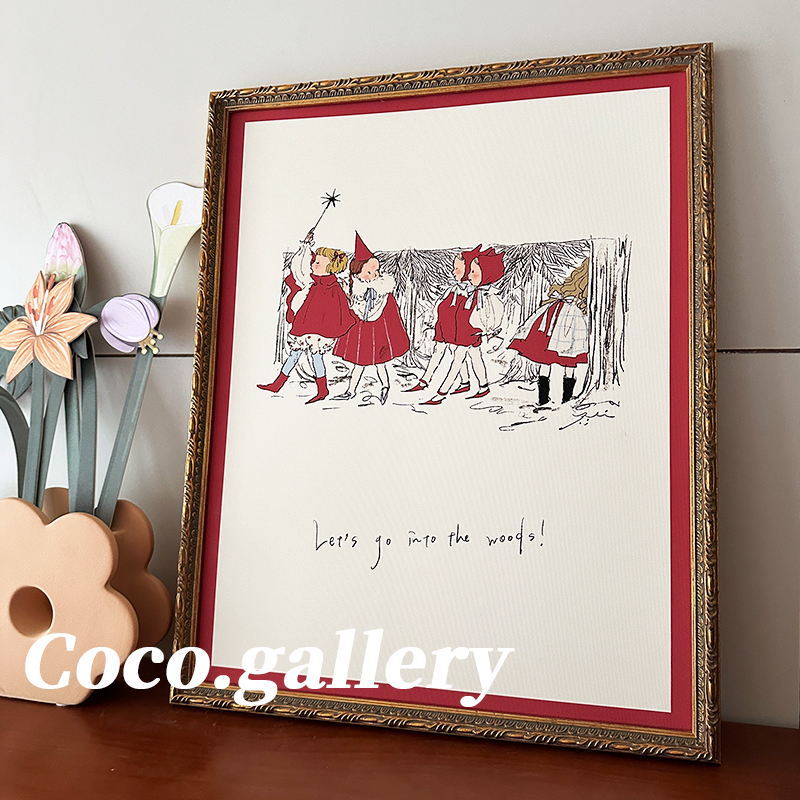 花卉靜物客餐廳復古法式風掛畫