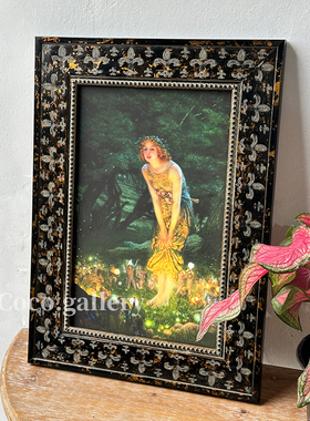 可可的画廊《仲夏夜之梦》魔幻夏天巴洛克复古中古风高级感装饰画