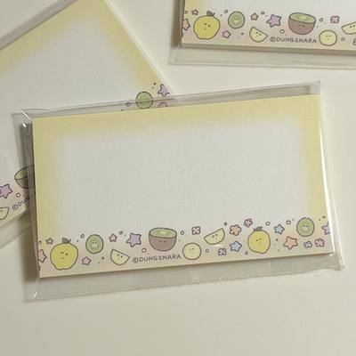 韩国正版dung2nara可爱水果便签