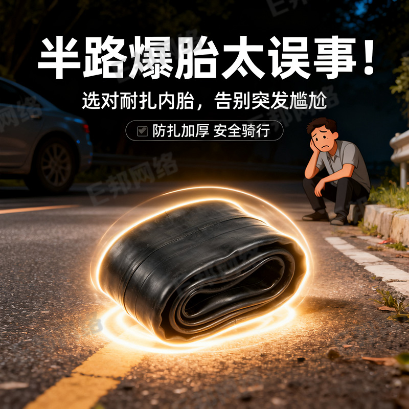 电动车加厚内胎自行车14x2.125/2.50/16x2.125内胎电动车耐用