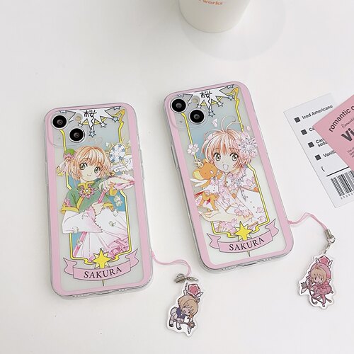 iPhone17百变小樱透明硅胶手机壳