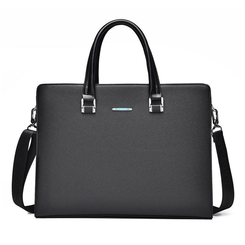 男士商务公文包男包手提包休闲大容量电脑包男款单肩包通勤斜挎包