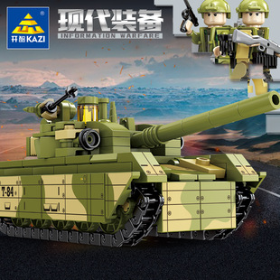 開(kāi)智積木軍事99A主站坦克山貓步兵戰(zhàn)車組裝 玩具禮物 模型男孩拼裝