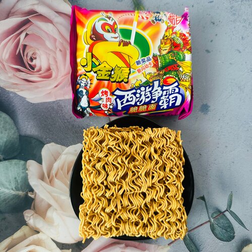 裕昌1箱48包烤肉味好汉干脆面