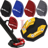 适用豪爵虎鲨VX125改装 边撑加大座小脚侧撑加大垫侧踢辅助器配件