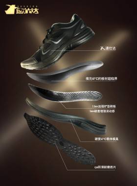 速仕达Lu1.0pro黑色体能训练碳板跑鞋19陆