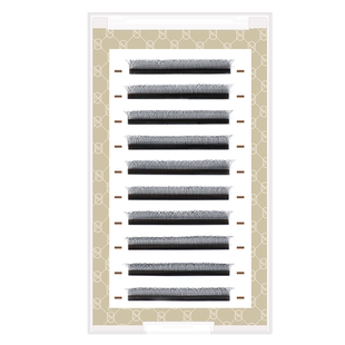 吉黛儿三叶草睫毛嫁接0.05超软3D开花自然y型美睫yy编织浓密种植