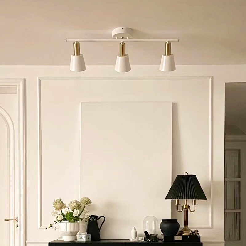 北欧射灯服装店铺商用家用无主灯客厅照明过道走廊明装led洗墙灯