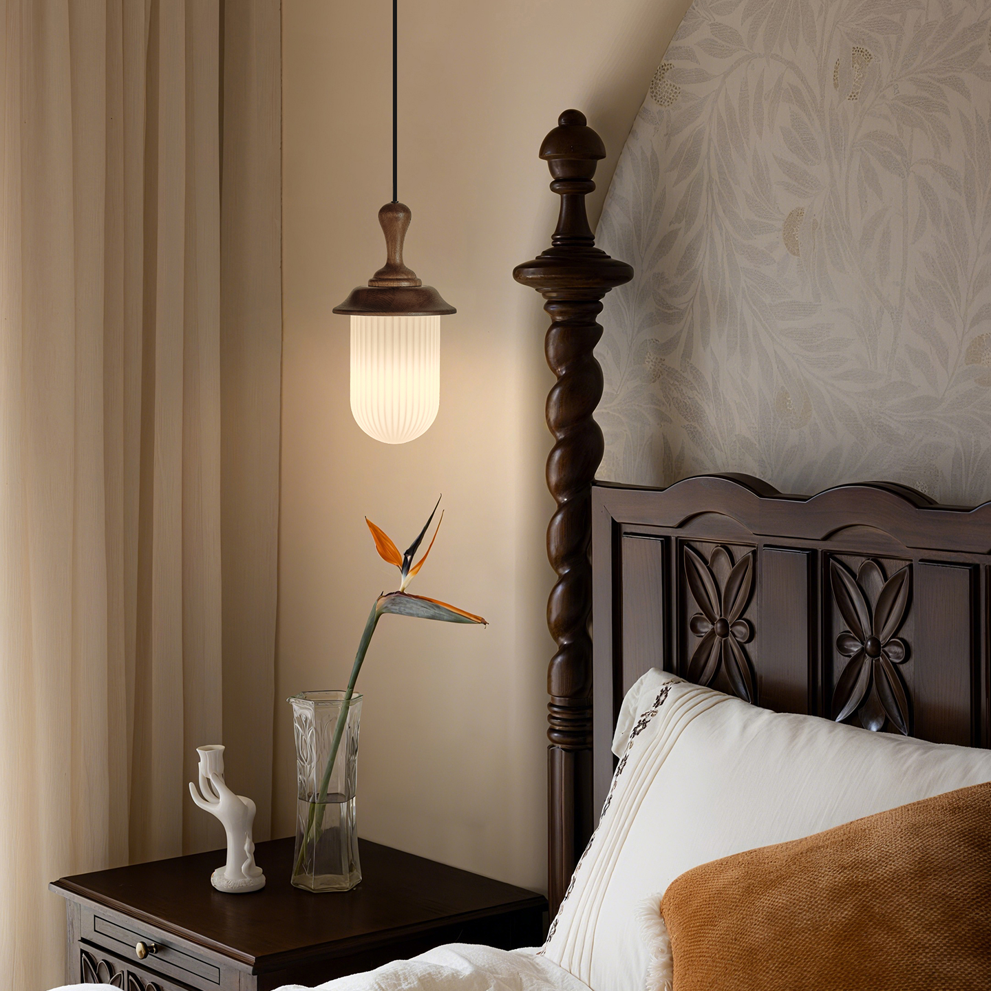 【双12 5折秒杀 限时限量】爱丁堡小号吊灯 中古风卧室床头小吊灯