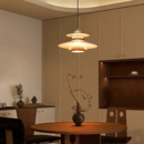 旭呈法式 餐桌岛台灯具 ph5餐厅吊灯飞碟灯复古中古风奶油轻奢日式