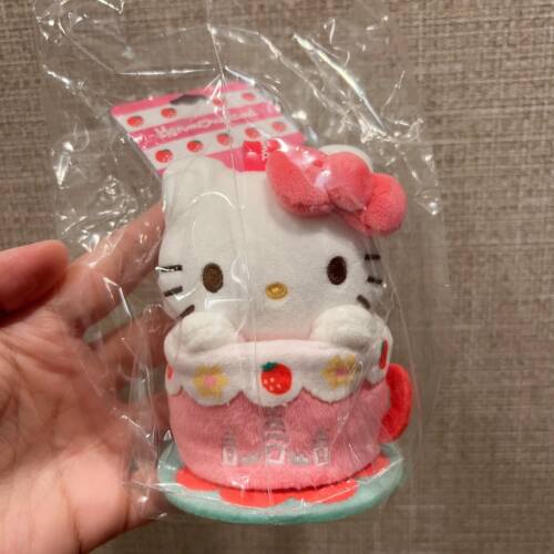 日本SHORPE可爱Harmony Land咖啡杯挂件kitty丑鱼花小兔公仔玩偶