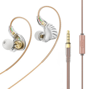 新款私模可换线插拔式3.5mm运动HIFI手机有线TYPEC入耳式耳机