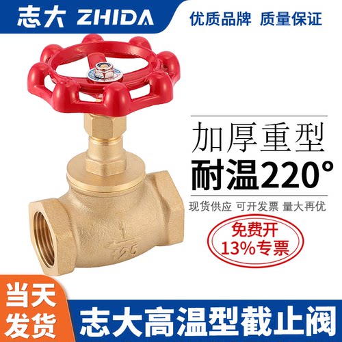 志大高温型截止阀蒸汽锅炉