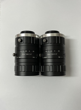 奥普特高清晰度2000万OPT-CDP5028定焦50mm工业镜头机器视觉镜头