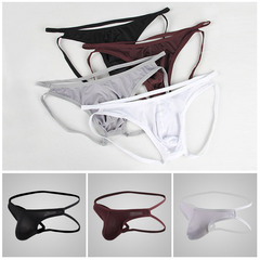PS522男士双丁内裤性感牛奶丝underwear速卖通Jockstrap细丁