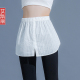 纯棉小屁帘女冬季 毛衣内搭神器下摆卫衣叠穿打底遮屁股胯半身裙子