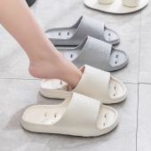 买1送1浴室拖鞋 男 女夏专用卫生间家用洗澡漏水防滑家居室内凉拖鞋