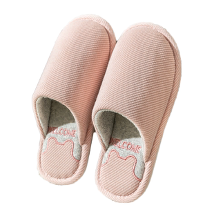 买一送一秋冬季棉拖鞋女室内防滑春秋家居情侣2025新款布拖鞋男士