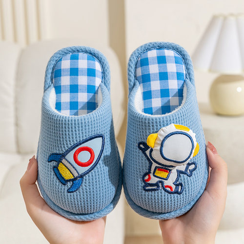 儿童棉拖鞋2024新款棉拖男童女童