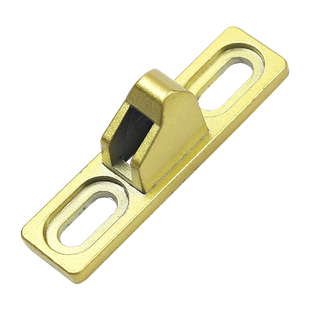 老式窗锁窗钩推拉门锁扣窗栓挂钩低座钩座 90型铝合金门窗锁配件