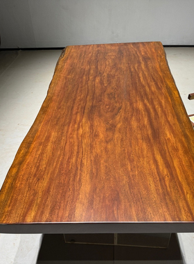 刚果花梨木大板 自然边 230*107*7