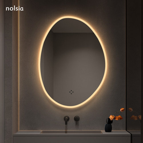 超白异形浴室镜带灯光2026新款