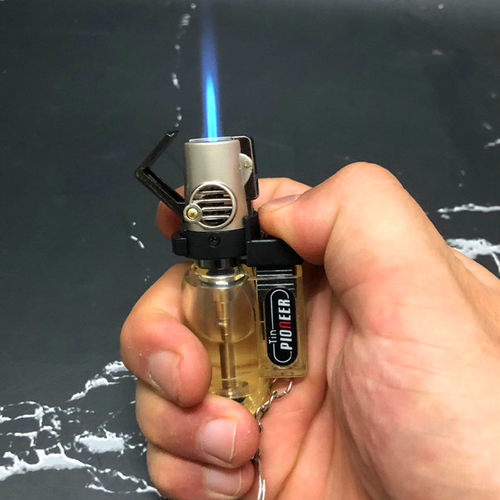 创意超值直充透视气体打火机防风点火器雪茄点香点艾灸点艾条专用