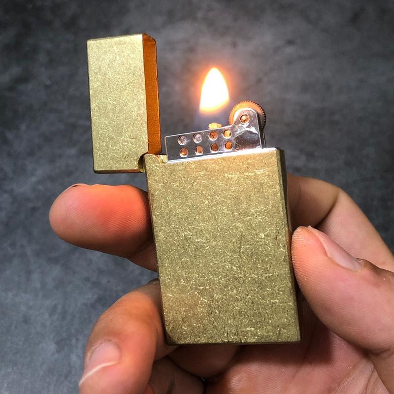 朗声煤油打火机清脆钢音砂轮打火机创意定制刻字个性煤油复古火机