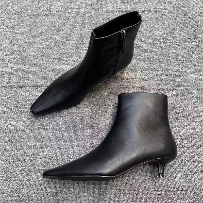 外贸原单秋冬新款时尚百搭时装靴