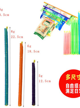 密封棒塑料袋茶叶密封条防潮食品保鲜封口夹多色食品级封口条大号