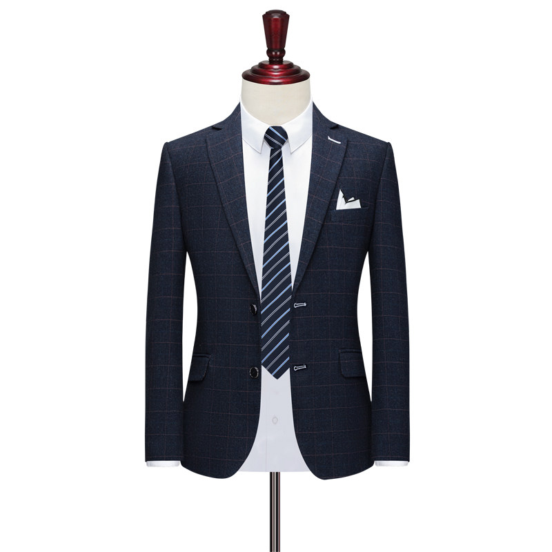 西装男套装两件套英伦修身西服商务职业新郎结婚1012-LJT815-P145,男装西服套装,星座1012