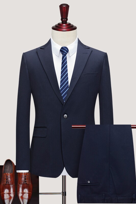 西服套装男两件套帅气英伦休闲商务礼服高品质货1012-LJT803-P220,男装西服套装,星座1012