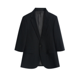 夏季薄款英伦中袖西服套装男士七分袖西装三件套礼服SJT802-P255，男装西服套装，星座1012