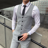 英伦修身男士马甲时尚韩版绅士马夹坎肩发型师工装潮M802-P60，男装工装外套，星座1012