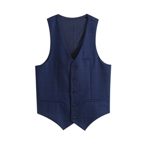 男士马甲新郎结婚西服职业韩版修身马夹伴郎团礼服 1012-M811-P60图片