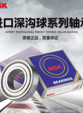 原装进口NSK轴承6207 6208 6209 6210 6211 6212 6213 6214ZZ DDU