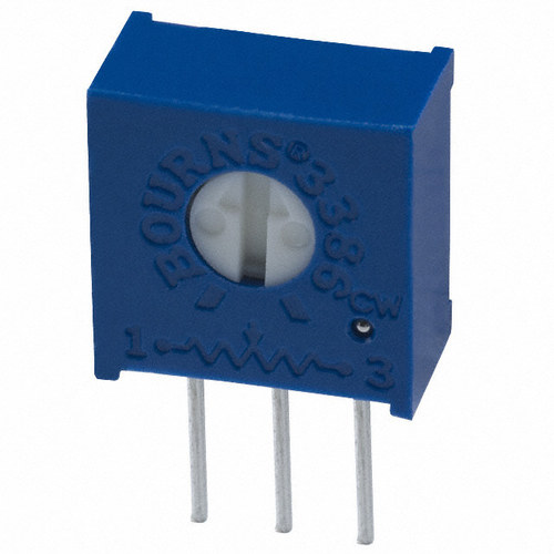 3386W-1-203LF【TRIMMER 20K OHM 0.5W PC PIN SIDE】