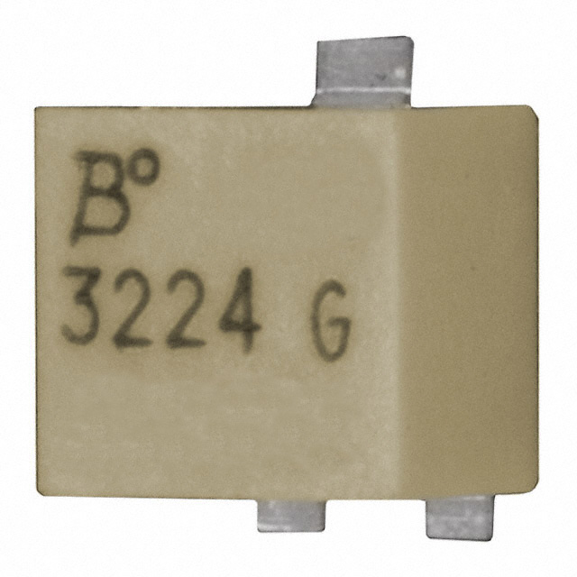 3224G-1-502E【TRIMMER 5K OHM 0.25W GW SIDE ADJ】