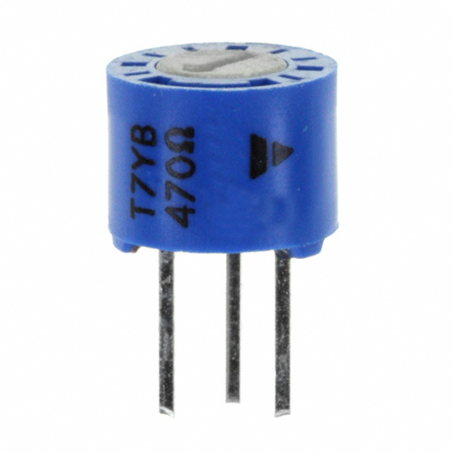 T7YB471MB40【TRIMMER 470 OHM 0.5W PC PIN TOP】
