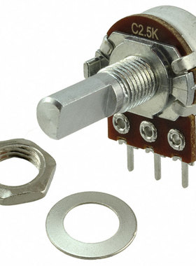 P160KN-0FC18C2K5【POT 2.5K OHM 1/10W PLASTIC R-LOG】