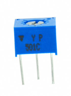 T73YP103KT20【TRIMMER 10K OHM 0.5W PC PIN TOP】