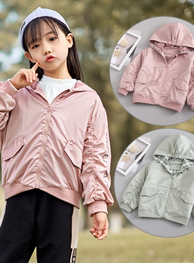 非常小鱼60799女宝儿童装100-140外套夹克上衣2020秋季新款