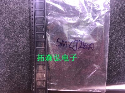 10只 SMCJ24CA 贴片SMC 24V 双向 TVS瞬变二极管