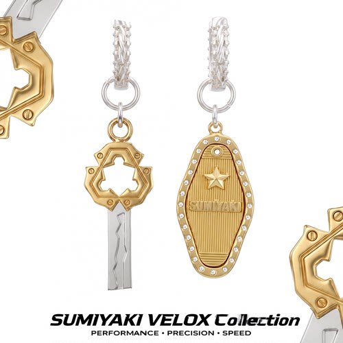 SUMIYAKI极速系列不对称耳环