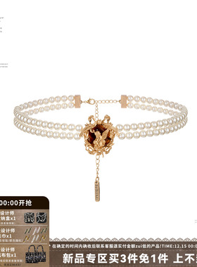 SUMIYAKI琥珀天使系列珍珠项链