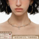 SUMIYAKI 安卡系列满钻十字架项链轻奢锁骨链
