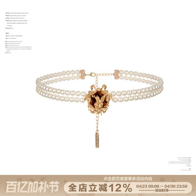 SUMIYAKI琥珀天使系列珍珠项链