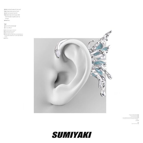 SUMIYAKI异度蝴蝶精灵撩发耳挂